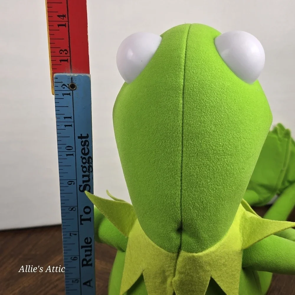 Kermit The Frog Posable Plush Muppets Large Stuffed Animal Toy Vintage Nanco 17